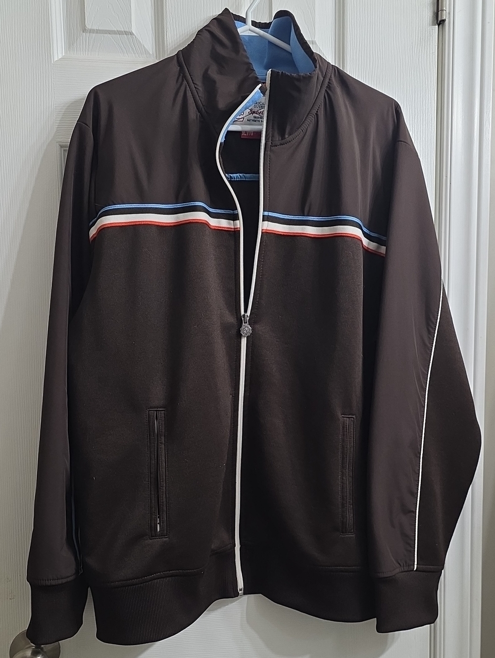 American Eagle Vintage Y2K Retro Track Jacket - Size XL